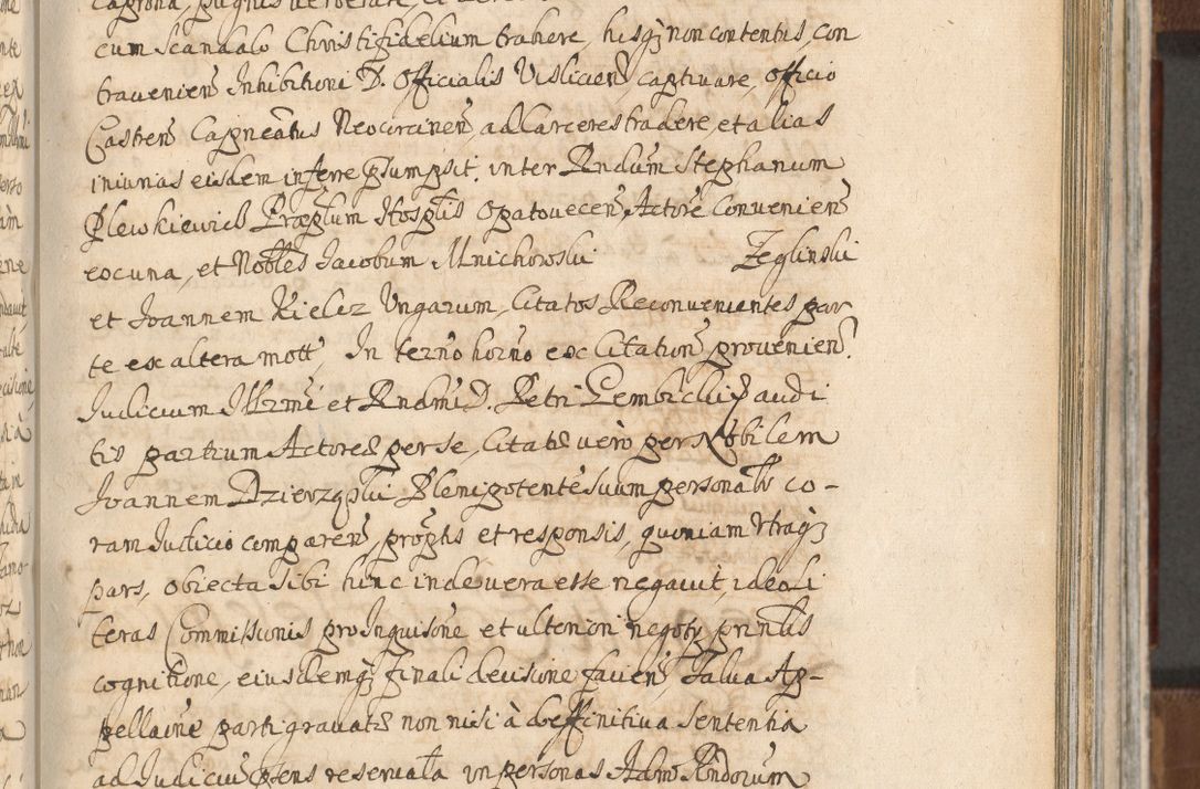 Zdjęcie nr 819 dla obiektu archiwalnego: Acta actorum, decretorum, sententiarum, erectionum, confirmationum, institutionum, resignationum, constitutionum, provisionum, quietationum, submissionum, protestationum, substitutionum R. D. Petri Gembicki, episcopi Cracoviensis, ducis Severiae in a. D. 1650 et 1651 acticatorum. Volumen V