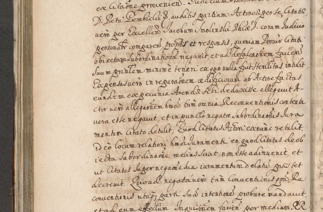 Zdjęcie nr 816 dla obiektu archiwalnego: Acta actorum, decretorum, sententiarum, erectionum, confirmationum, institutionum, resignationum, constitutionum, provisionum, quietationum, submissionum, protestationum, substitutionum R. D. Petri Gembicki, episcopi Cracoviensis, ducis Severiae in a. D. 1650 et 1651 acticatorum. Volumen V