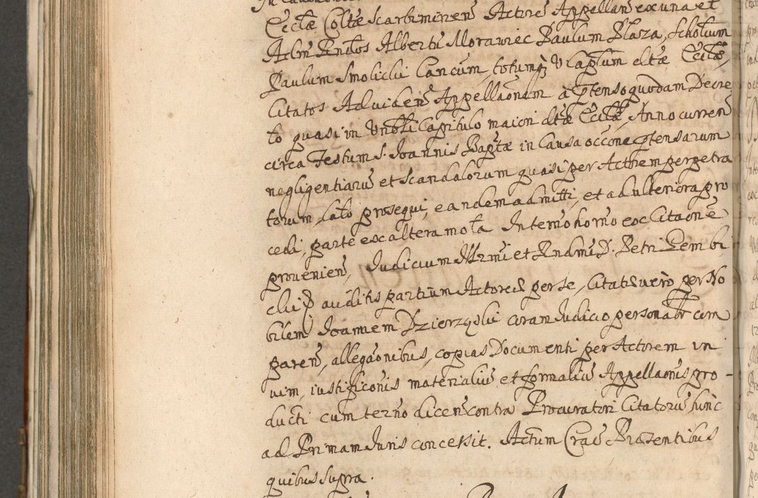 Zdjęcie nr 812 dla obiektu archiwalnego: Acta actorum, decretorum, sententiarum, erectionum, confirmationum, institutionum, resignationum, constitutionum, provisionum, quietationum, submissionum, protestationum, substitutionum R. D. Petri Gembicki, episcopi Cracoviensis, ducis Severiae in a. D. 1650 et 1651 acticatorum. Volumen V