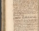 Zdjęcie nr 810 dla obiektu archiwalnego: Acta actorum, decretorum, sententiarum, erectionum, confirmationum, institutionum, resignationum, constitutionum, provisionum, quietationum, submissionum, protestationum, substitutionum R. D. Petri Gembicki, episcopi Cracoviensis, ducis Severiae in a. D. 1650 et 1651 acticatorum. Volumen V