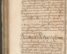 Zdjęcie nr 1199 dla obiektu archiwalnego: Acta actorum, decretorum, sententiarum, erectionum, confirmationum, institutionum, resignationum, constitutionum, provisionum, quietationum, submissionum, protestationum, substitutionum R. D. Petri Gembicki, episcopi Cracoviensis, ducis Severiae in a. D. 1650 et 1651 acticatorum. Volumen V