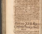 Zdjęcie nr 1193 dla obiektu archiwalnego: Acta actorum, decretorum, sententiarum, erectionum, confirmationum, institutionum, resignationum, constitutionum, provisionum, quietationum, submissionum, protestationum, substitutionum R. D. Petri Gembicki, episcopi Cracoviensis, ducis Severiae in a. D. 1650 et 1651 acticatorum. Volumen V