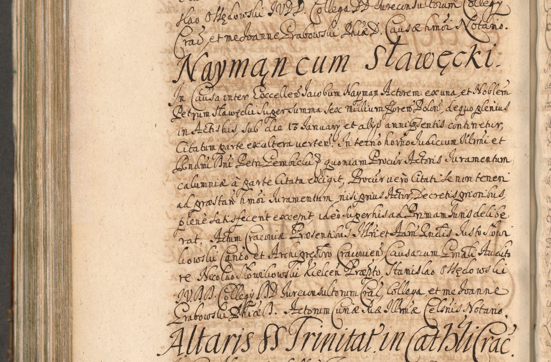 Zdjęcie nr 1185 dla obiektu archiwalnego: Acta actorum, decretorum, sententiarum, erectionum, confirmationum, institutionum, resignationum, constitutionum, provisionum, quietationum, submissionum, protestationum, substitutionum R. D. Petri Gembicki, episcopi Cracoviensis, ducis Severiae in a. D. 1650 et 1651 acticatorum. Volumen V