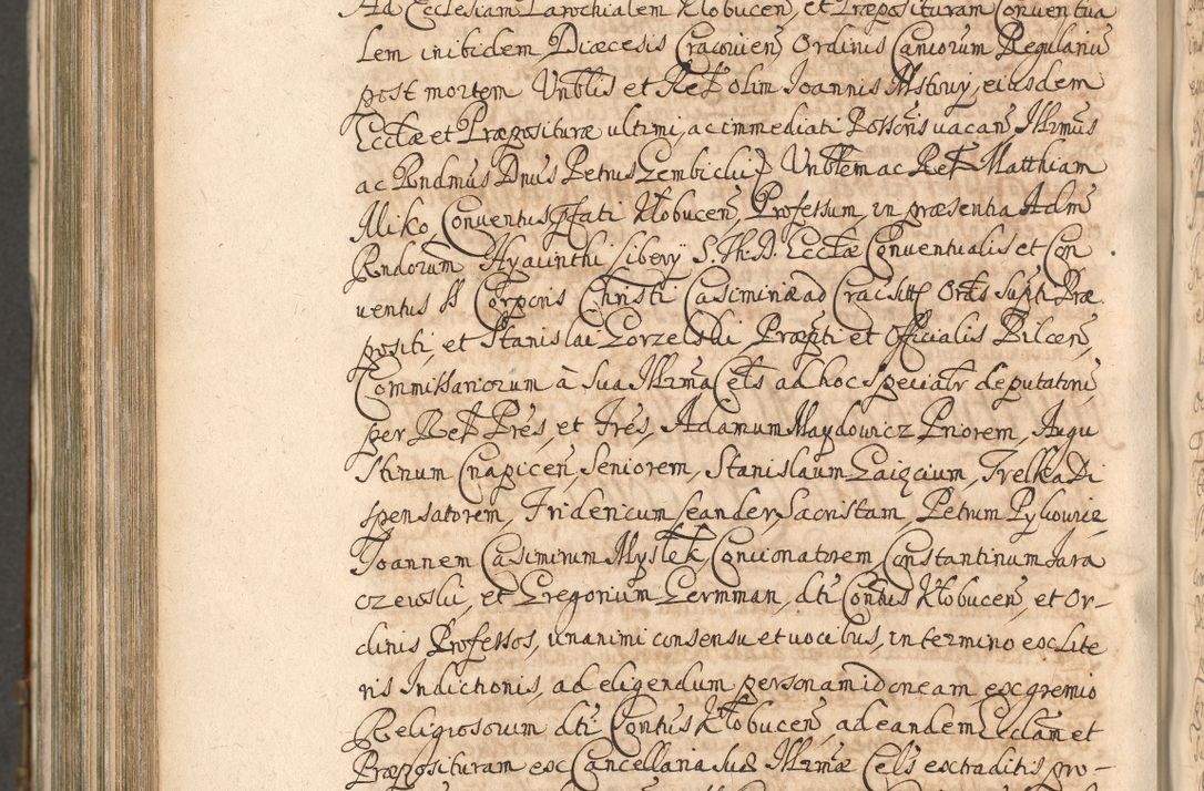 Zdjęcie nr 1181 dla obiektu archiwalnego: Acta actorum, decretorum, sententiarum, erectionum, confirmationum, institutionum, resignationum, constitutionum, provisionum, quietationum, submissionum, protestationum, substitutionum R. D. Petri Gembicki, episcopi Cracoviensis, ducis Severiae in a. D. 1650 et 1651 acticatorum. Volumen V