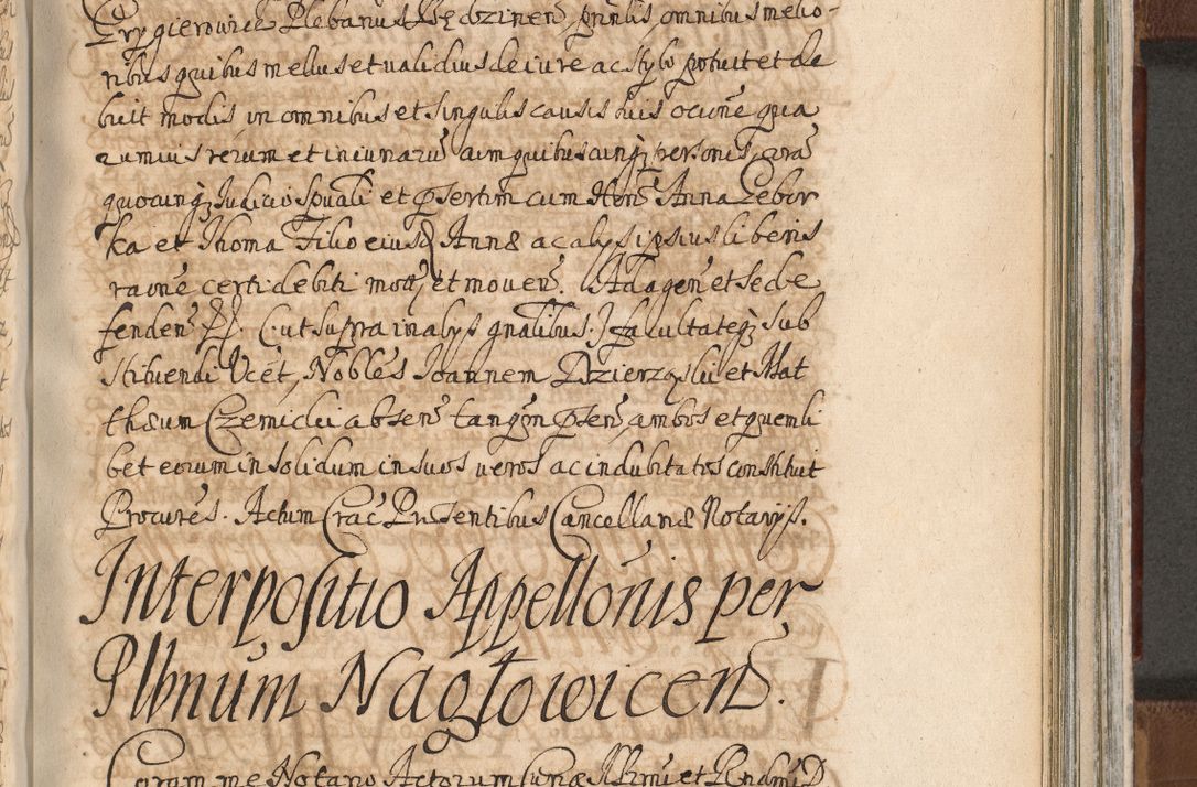 Zdjęcie nr 1160 dla obiektu archiwalnego: Acta actorum, decretorum, sententiarum, erectionum, confirmationum, institutionum, resignationum, constitutionum, provisionum, quietationum, submissionum, protestationum, substitutionum R. D. Petri Gembicki, episcopi Cracoviensis, ducis Severiae in a. D. 1650 et 1651 acticatorum. Volumen V
