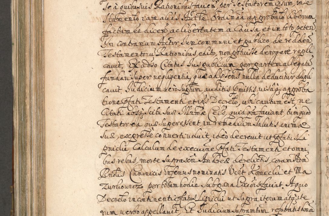 Zdjęcie nr 1151 dla obiektu archiwalnego: Acta actorum, decretorum, sententiarum, erectionum, confirmationum, institutionum, resignationum, constitutionum, provisionum, quietationum, submissionum, protestationum, substitutionum R. D. Petri Gembicki, episcopi Cracoviensis, ducis Severiae in a. D. 1650 et 1651 acticatorum. Volumen V