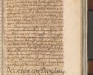 Zdjęcie nr 1142 dla obiektu archiwalnego: Acta actorum, decretorum, sententiarum, erectionum, confirmationum, institutionum, resignationum, constitutionum, provisionum, quietationum, submissionum, protestationum, substitutionum R. D. Petri Gembicki, episcopi Cracoviensis, ducis Severiae in a. D. 1650 et 1651 acticatorum. Volumen V