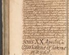 Zdjęcie nr 1141 dla obiektu archiwalnego: Acta actorum, decretorum, sententiarum, erectionum, confirmationum, institutionum, resignationum, constitutionum, provisionum, quietationum, submissionum, protestationum, substitutionum R. D. Petri Gembicki, episcopi Cracoviensis, ducis Severiae in a. D. 1650 et 1651 acticatorum. Volumen V