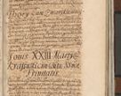 Zdjęcie nr 1122 dla obiektu archiwalnego: Acta actorum, decretorum, sententiarum, erectionum, confirmationum, institutionum, resignationum, constitutionum, provisionum, quietationum, submissionum, protestationum, substitutionum R. D. Petri Gembicki, episcopi Cracoviensis, ducis Severiae in a. D. 1650 et 1651 acticatorum. Volumen V