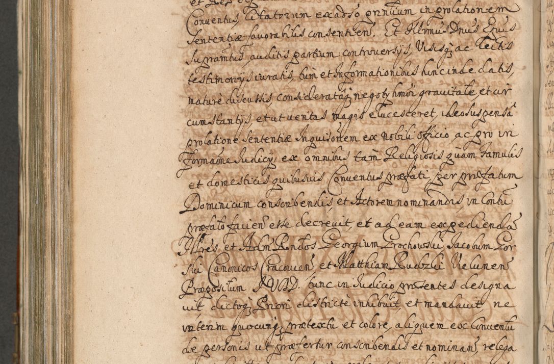 Zdjęcie nr 1121 dla obiektu archiwalnego: Acta actorum, decretorum, sententiarum, erectionum, confirmationum, institutionum, resignationum, constitutionum, provisionum, quietationum, submissionum, protestationum, substitutionum R. D. Petri Gembicki, episcopi Cracoviensis, ducis Severiae in a. D. 1650 et 1651 acticatorum. Volumen V