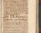 Zdjęcie nr 1114 dla obiektu archiwalnego: Acta actorum, decretorum, sententiarum, erectionum, confirmationum, institutionum, resignationum, constitutionum, provisionum, quietationum, submissionum, protestationum, substitutionum R. D. Petri Gembicki, episcopi Cracoviensis, ducis Severiae in a. D. 1650 et 1651 acticatorum. Volumen V