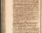 Zdjęcie nr 1101 dla obiektu archiwalnego: Acta actorum, decretorum, sententiarum, erectionum, confirmationum, institutionum, resignationum, constitutionum, provisionum, quietationum, submissionum, protestationum, substitutionum R. D. Petri Gembicki, episcopi Cracoviensis, ducis Severiae in a. D. 1650 et 1651 acticatorum. Volumen V