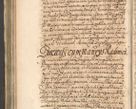 Zdjęcie nr 1085 dla obiektu archiwalnego: Acta actorum, decretorum, sententiarum, erectionum, confirmationum, institutionum, resignationum, constitutionum, provisionum, quietationum, submissionum, protestationum, substitutionum R. D. Petri Gembicki, episcopi Cracoviensis, ducis Severiae in a. D. 1650 et 1651 acticatorum. Volumen V
