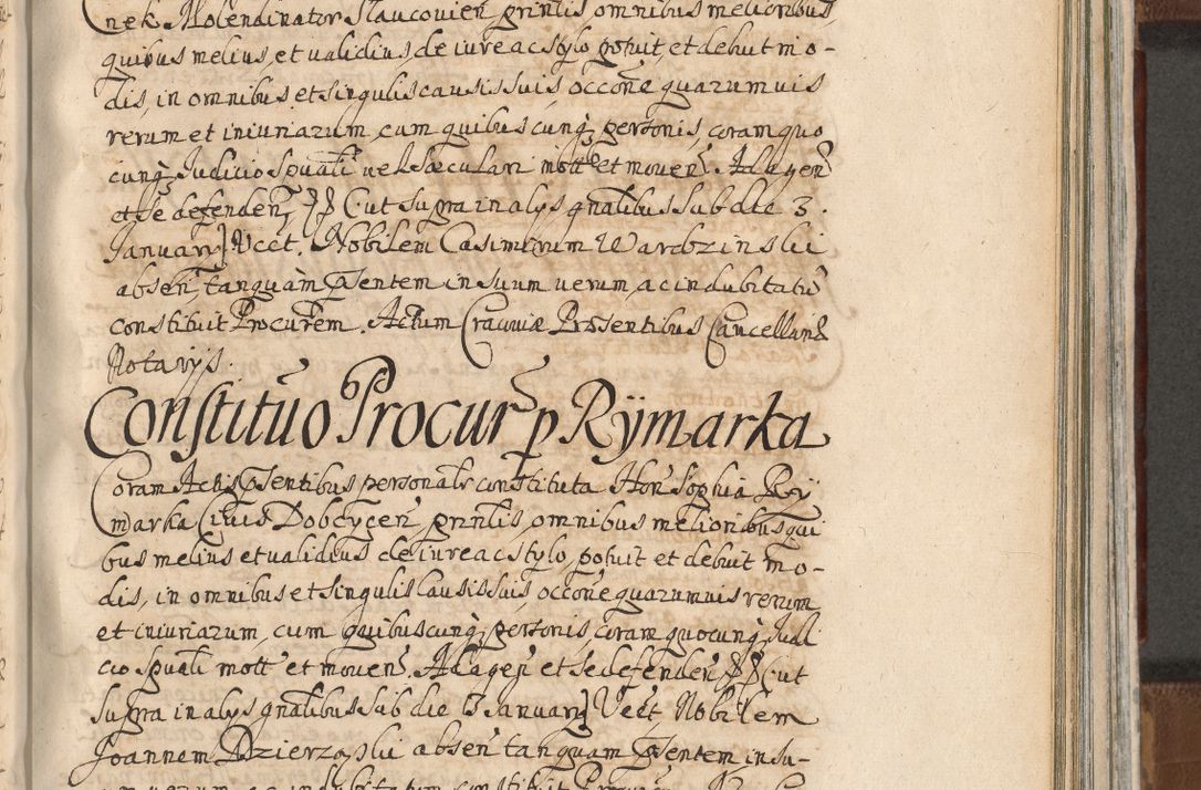 Zdjęcie nr 1078 dla obiektu archiwalnego: Acta actorum, decretorum, sententiarum, erectionum, confirmationum, institutionum, resignationum, constitutionum, provisionum, quietationum, submissionum, protestationum, substitutionum R. D. Petri Gembicki, episcopi Cracoviensis, ducis Severiae in a. D. 1650 et 1651 acticatorum. Volumen V