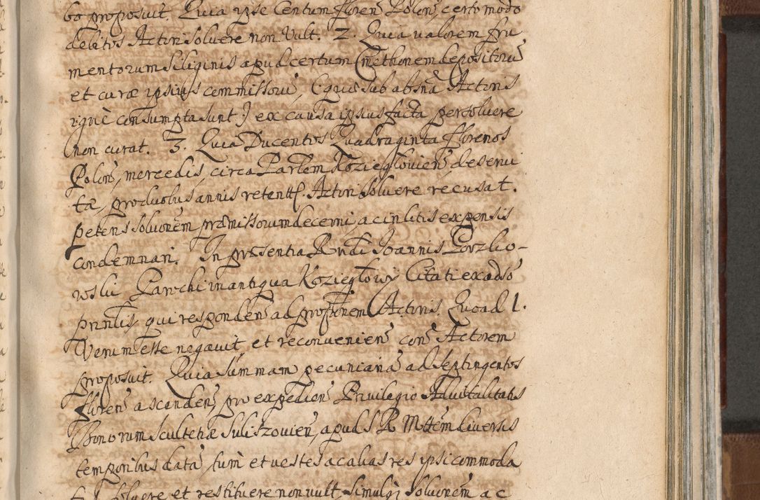 Zdjęcie nr 1076 dla obiektu archiwalnego: Acta actorum, decretorum, sententiarum, erectionum, confirmationum, institutionum, resignationum, constitutionum, provisionum, quietationum, submissionum, protestationum, substitutionum R. D. Petri Gembicki, episcopi Cracoviensis, ducis Severiae in a. D. 1650 et 1651 acticatorum. Volumen V