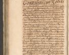 Zdjęcie nr 1073 dla obiektu archiwalnego: Acta actorum, decretorum, sententiarum, erectionum, confirmationum, institutionum, resignationum, constitutionum, provisionum, quietationum, submissionum, protestationum, substitutionum R. D. Petri Gembicki, episcopi Cracoviensis, ducis Severiae in a. D. 1650 et 1651 acticatorum. Volumen V