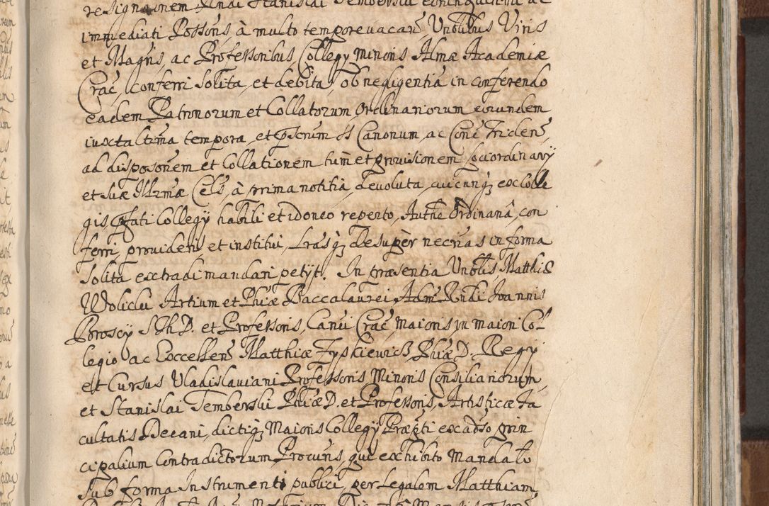 Zdjęcie nr 1064 dla obiektu archiwalnego: Acta actorum, decretorum, sententiarum, erectionum, confirmationum, institutionum, resignationum, constitutionum, provisionum, quietationum, submissionum, protestationum, substitutionum R. D. Petri Gembicki, episcopi Cracoviensis, ducis Severiae in a. D. 1650 et 1651 acticatorum. Volumen V