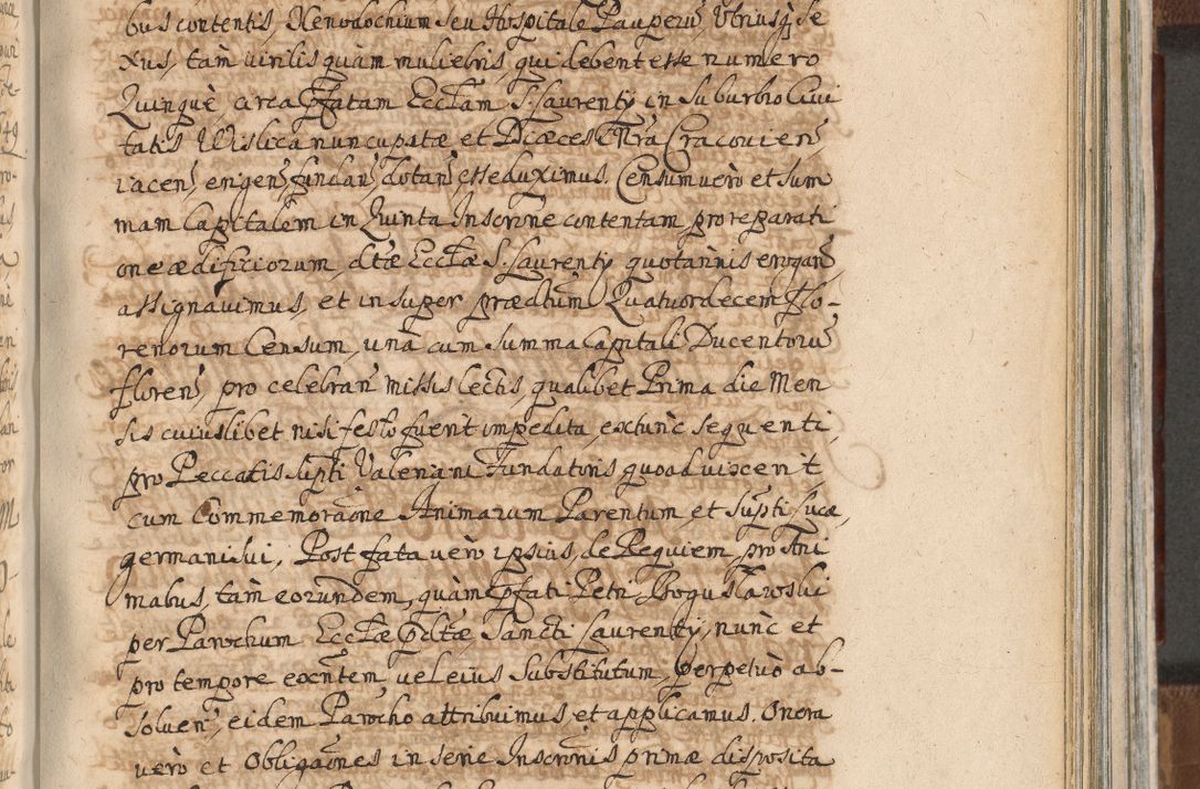Zdjęcie nr 1048 dla obiektu archiwalnego: Acta actorum, decretorum, sententiarum, erectionum, confirmationum, institutionum, resignationum, constitutionum, provisionum, quietationum, submissionum, protestationum, substitutionum R. D. Petri Gembicki, episcopi Cracoviensis, ducis Severiae in a. D. 1650 et 1651 acticatorum. Volumen V