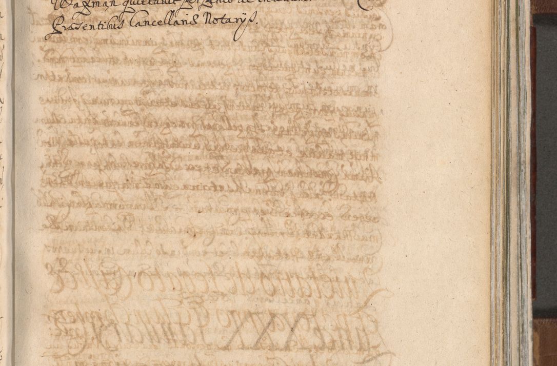 Zdjęcie nr 1018 dla obiektu archiwalnego: Acta actorum, decretorum, sententiarum, erectionum, confirmationum, institutionum, resignationum, constitutionum, provisionum, quietationum, submissionum, protestationum, substitutionum R. D. Petri Gembicki, episcopi Cracoviensis, ducis Severiae in a. D. 1650 et 1651 acticatorum. Volumen V