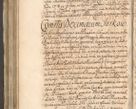 Zdjęcie nr 1209 dla obiektu archiwalnego: Acta actorum, decretorum, sententiarum, erectionum, confirmationum, institutionum, resignationum, constitutionum, provisionum, quietationum, submissionum, protestationum, substitutionum R. D. Petri Gembicki, episcopi Cracoviensis, ducis Severiae in a. D. 1650 et 1651 acticatorum. Volumen V