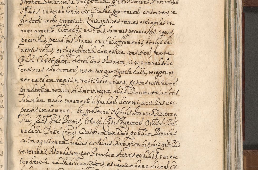 Zdjęcie nr 1206 dla obiektu archiwalnego: Acta actorum, decretorum, sententiarum, erectionum, confirmationum, institutionum, resignationum, constitutionum, provisionum, quietationum, submissionum, protestationum, substitutionum R. D. Petri Gembicki, episcopi Cracoviensis, ducis Severiae in a. D. 1650 et 1651 acticatorum. Volumen V