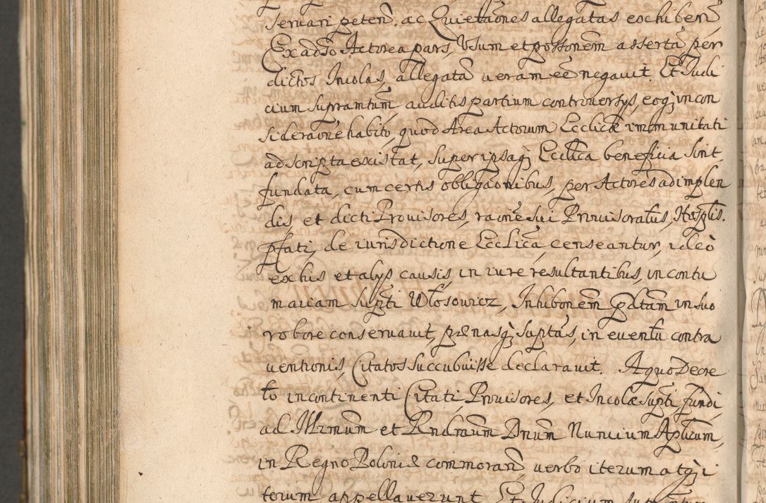Zdjęcie nr 1380 dla obiektu archiwalnego: Acta actorum, decretorum, sententiarum, erectionum, confirmationum, institutionum, resignationum, constitutionum, provisionum, quietationum, submissionum, protestationum, substitutionum R. D. Petri Gembicki, episcopi Cracoviensis, ducis Severiae in a. D. 1650 et 1651 acticatorum. Volumen V