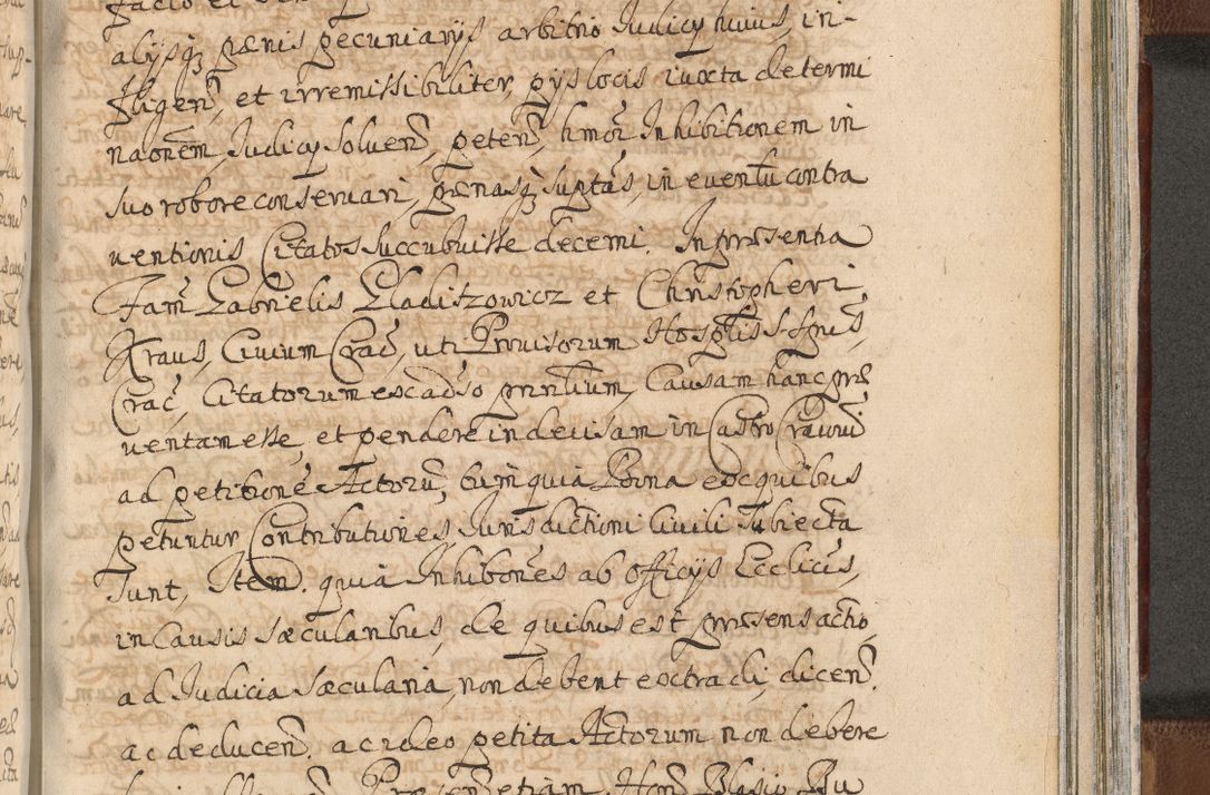 Zdjęcie nr 1379 dla obiektu archiwalnego: Acta actorum, decretorum, sententiarum, erectionum, confirmationum, institutionum, resignationum, constitutionum, provisionum, quietationum, submissionum, protestationum, substitutionum R. D. Petri Gembicki, episcopi Cracoviensis, ducis Severiae in a. D. 1650 et 1651 acticatorum. Volumen V