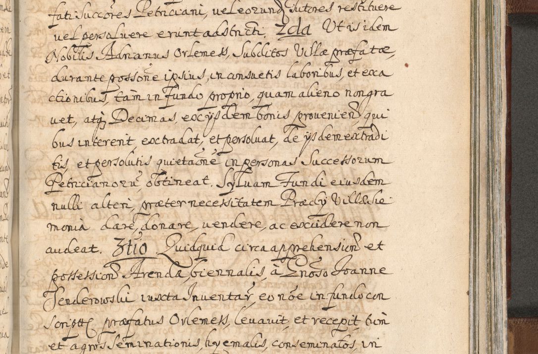 Zdjęcie nr 1373 dla obiektu archiwalnego: Acta actorum, decretorum, sententiarum, erectionum, confirmationum, institutionum, resignationum, constitutionum, provisionum, quietationum, submissionum, protestationum, substitutionum R. D. Petri Gembicki, episcopi Cracoviensis, ducis Severiae in a. D. 1650 et 1651 acticatorum. Volumen V