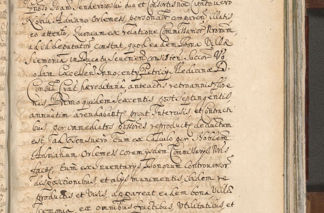 Zdjęcie nr 1371 dla obiektu archiwalnego: Acta actorum, decretorum, sententiarum, erectionum, confirmationum, institutionum, resignationum, constitutionum, provisionum, quietationum, submissionum, protestationum, substitutionum R. D. Petri Gembicki, episcopi Cracoviensis, ducis Severiae in a. D. 1650 et 1651 acticatorum. Volumen V