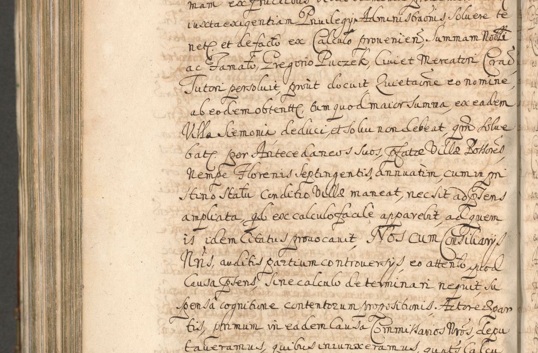 Zdjęcie nr 1370 dla obiektu archiwalnego: Acta actorum, decretorum, sententiarum, erectionum, confirmationum, institutionum, resignationum, constitutionum, provisionum, quietationum, submissionum, protestationum, substitutionum R. D. Petri Gembicki, episcopi Cracoviensis, ducis Severiae in a. D. 1650 et 1651 acticatorum. Volumen V