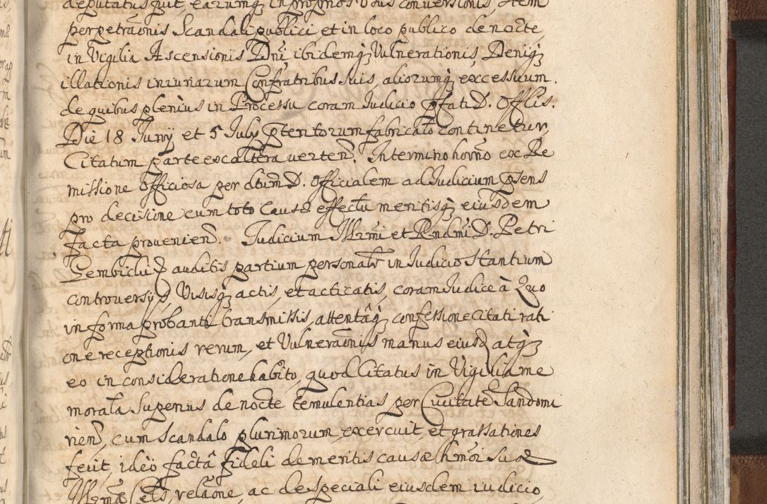 Zdjęcie nr 1367 dla obiektu archiwalnego: Acta actorum, decretorum, sententiarum, erectionum, confirmationum, institutionum, resignationum, constitutionum, provisionum, quietationum, submissionum, protestationum, substitutionum R. D. Petri Gembicki, episcopi Cracoviensis, ducis Severiae in a. D. 1650 et 1651 acticatorum. Volumen V