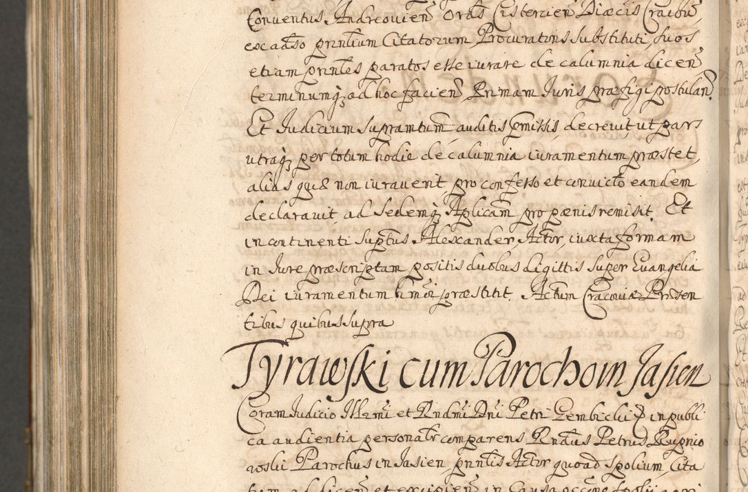 Zdjęcie nr 1362 dla obiektu archiwalnego: Acta actorum, decretorum, sententiarum, erectionum, confirmationum, institutionum, resignationum, constitutionum, provisionum, quietationum, submissionum, protestationum, substitutionum R. D. Petri Gembicki, episcopi Cracoviensis, ducis Severiae in a. D. 1650 et 1651 acticatorum. Volumen V