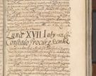 Zdjęcie nr 1353 dla obiektu archiwalnego: Acta actorum, decretorum, sententiarum, erectionum, confirmationum, institutionum, resignationum, constitutionum, provisionum, quietationum, submissionum, protestationum, substitutionum R. D. Petri Gembicki, episcopi Cracoviensis, ducis Severiae in a. D. 1650 et 1651 acticatorum. Volumen V