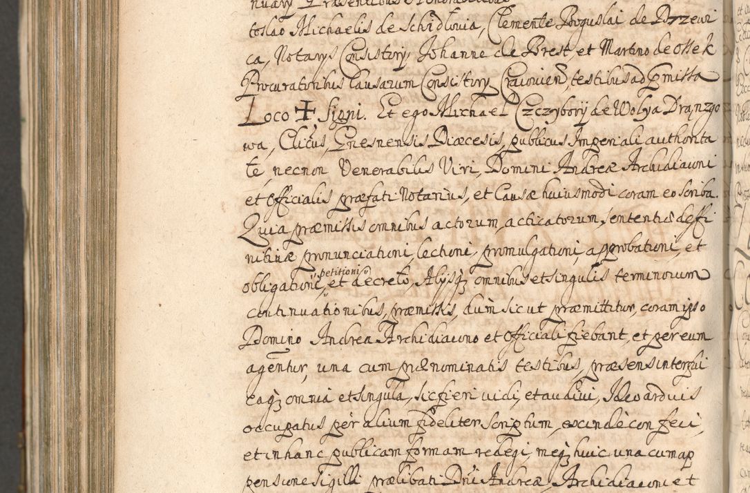 Zdjęcie nr 1352 dla obiektu archiwalnego: Acta actorum, decretorum, sententiarum, erectionum, confirmationum, institutionum, resignationum, constitutionum, provisionum, quietationum, submissionum, protestationum, substitutionum R. D. Petri Gembicki, episcopi Cracoviensis, ducis Severiae in a. D. 1650 et 1651 acticatorum. Volumen V