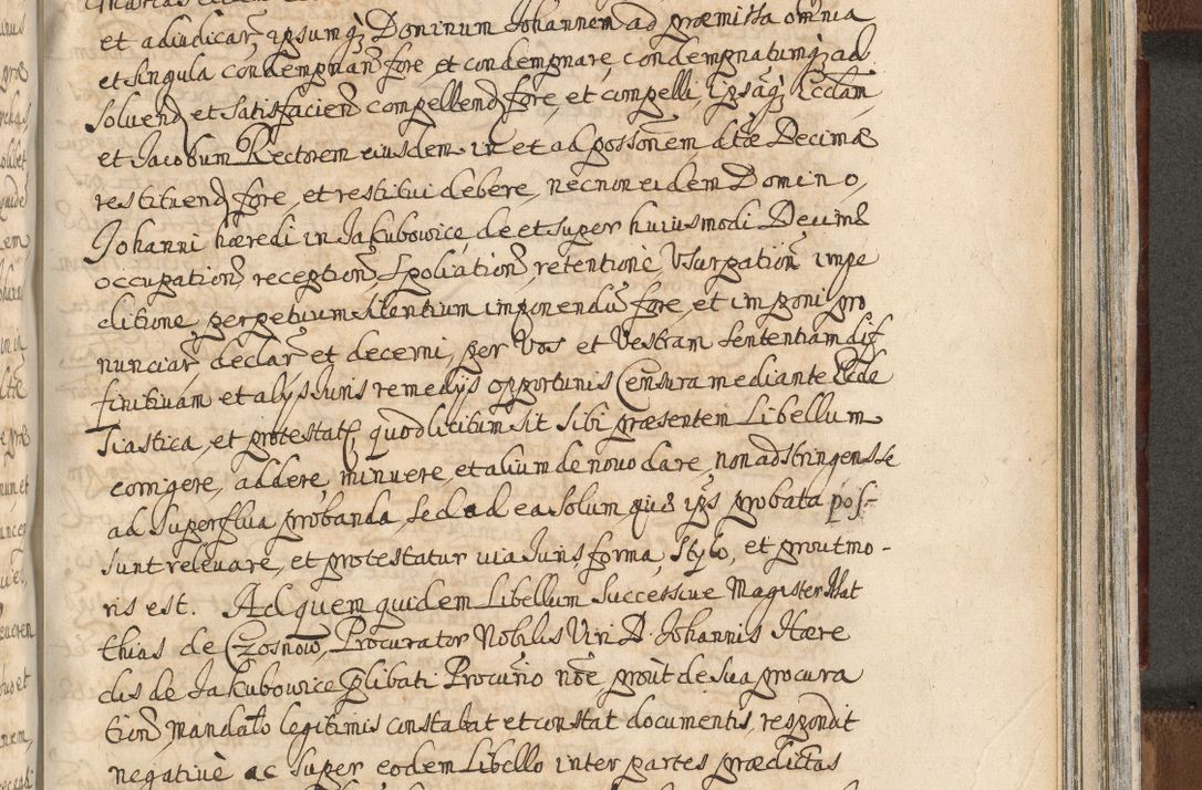 Zdjęcie nr 1345 dla obiektu archiwalnego: Acta actorum, decretorum, sententiarum, erectionum, confirmationum, institutionum, resignationum, constitutionum, provisionum, quietationum, submissionum, protestationum, substitutionum R. D. Petri Gembicki, episcopi Cracoviensis, ducis Severiae in a. D. 1650 et 1651 acticatorum. Volumen V