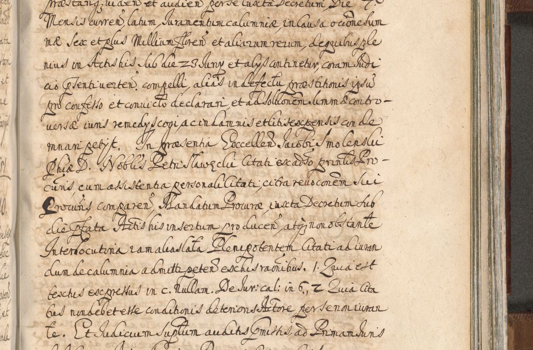 Zdjęcie nr 1337 dla obiektu archiwalnego: Acta actorum, decretorum, sententiarum, erectionum, confirmationum, institutionum, resignationum, constitutionum, provisionum, quietationum, submissionum, protestationum, substitutionum R. D. Petri Gembicki, episcopi Cracoviensis, ducis Severiae in a. D. 1650 et 1651 acticatorum. Volumen V
