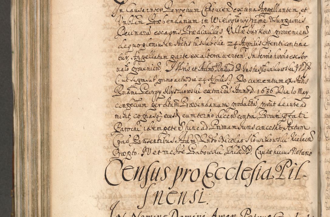 Zdjęcie nr 1320 dla obiektu archiwalnego: Acta actorum, decretorum, sententiarum, erectionum, confirmationum, institutionum, resignationum, constitutionum, provisionum, quietationum, submissionum, protestationum, substitutionum R. D. Petri Gembicki, episcopi Cracoviensis, ducis Severiae in a. D. 1650 et 1651 acticatorum. Volumen V