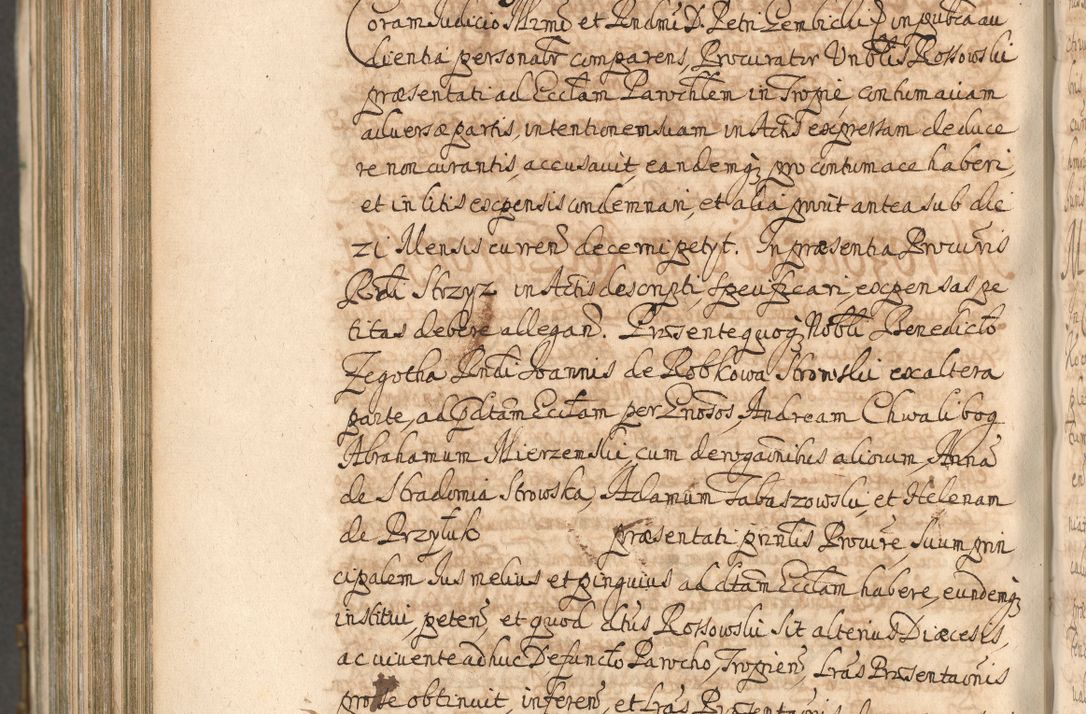 Zdjęcie nr 1310 dla obiektu archiwalnego: Acta actorum, decretorum, sententiarum, erectionum, confirmationum, institutionum, resignationum, constitutionum, provisionum, quietationum, submissionum, protestationum, substitutionum R. D. Petri Gembicki, episcopi Cracoviensis, ducis Severiae in a. D. 1650 et 1651 acticatorum. Volumen V