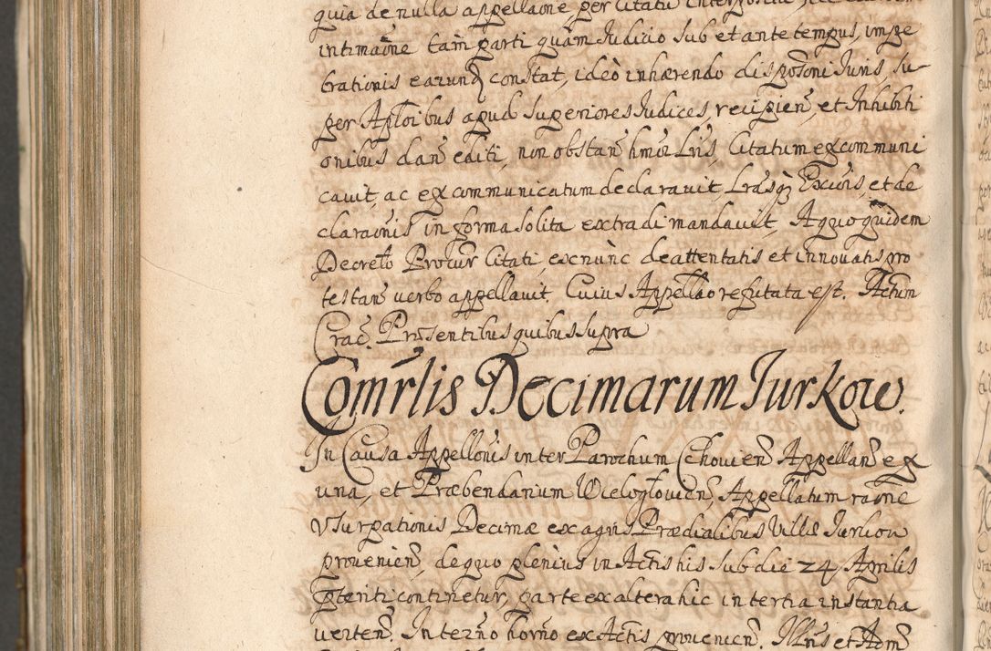 Zdjęcie nr 1306 dla obiektu archiwalnego: Acta actorum, decretorum, sententiarum, erectionum, confirmationum, institutionum, resignationum, constitutionum, provisionum, quietationum, submissionum, protestationum, substitutionum R. D. Petri Gembicki, episcopi Cracoviensis, ducis Severiae in a. D. 1650 et 1651 acticatorum. Volumen V