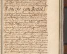 Zdjęcie nr 1301 dla obiektu archiwalnego: Acta actorum, decretorum, sententiarum, erectionum, confirmationum, institutionum, resignationum, constitutionum, provisionum, quietationum, submissionum, protestationum, substitutionum R. D. Petri Gembicki, episcopi Cracoviensis, ducis Severiae in a. D. 1650 et 1651 acticatorum. Volumen V