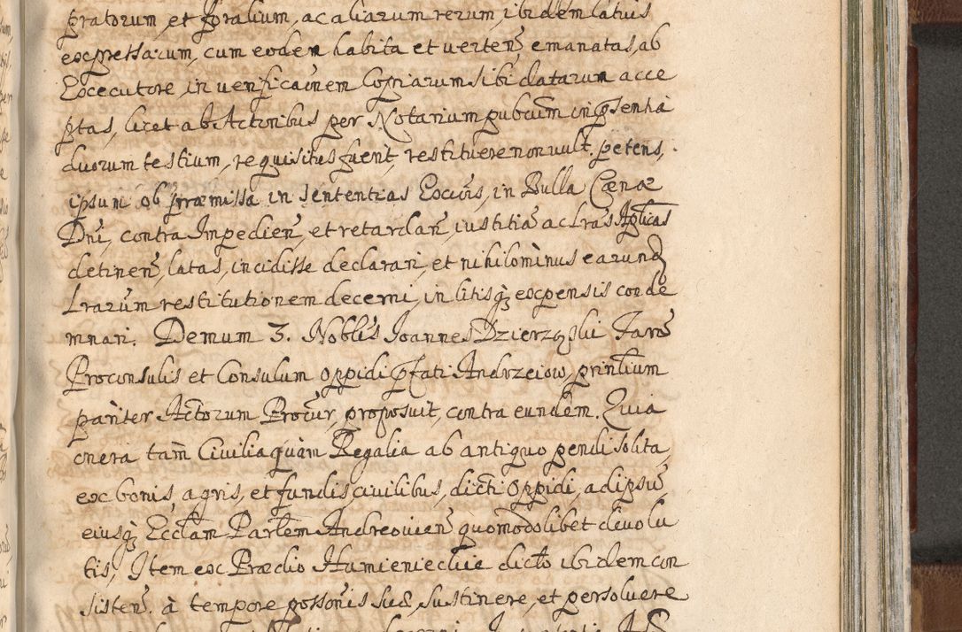 Zdjęcie nr 1287 dla obiektu archiwalnego: Acta actorum, decretorum, sententiarum, erectionum, confirmationum, institutionum, resignationum, constitutionum, provisionum, quietationum, submissionum, protestationum, substitutionum R. D. Petri Gembicki, episcopi Cracoviensis, ducis Severiae in a. D. 1650 et 1651 acticatorum. Volumen V