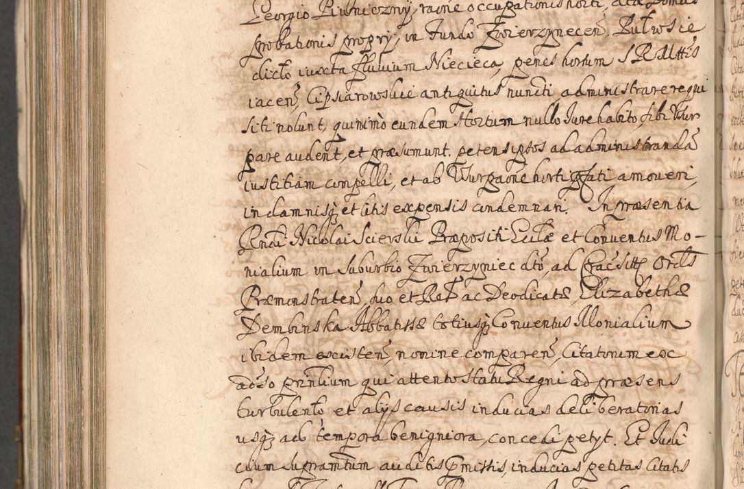 Zdjęcie nr 1280 dla obiektu archiwalnego: Acta actorum, decretorum, sententiarum, erectionum, confirmationum, institutionum, resignationum, constitutionum, provisionum, quietationum, submissionum, protestationum, substitutionum R. D. Petri Gembicki, episcopi Cracoviensis, ducis Severiae in a. D. 1650 et 1651 acticatorum. Volumen V