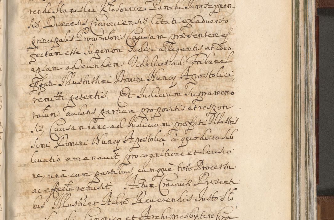 Zdjęcie nr 1271 dla obiektu archiwalnego: Acta actorum, decretorum, sententiarum, erectionum, confirmationum, institutionum, resignationum, constitutionum, provisionum, quietationum, submissionum, protestationum, substitutionum R. D. Petri Gembicki, episcopi Cracoviensis, ducis Severiae in a. D. 1650 et 1651 acticatorum. Volumen V