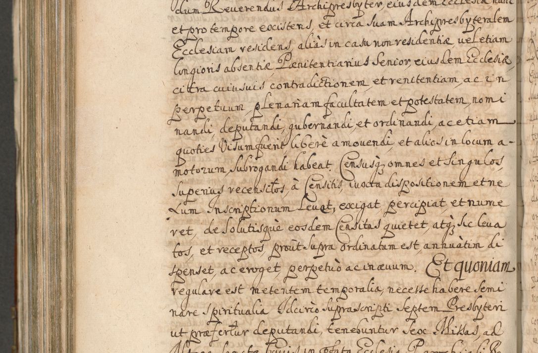 Zdjęcie nr 1270 dla obiektu archiwalnego: Acta actorum, decretorum, sententiarum, erectionum, confirmationum, institutionum, resignationum, constitutionum, provisionum, quietationum, submissionum, protestationum, substitutionum R. D. Petri Gembicki, episcopi Cracoviensis, ducis Severiae in a. D. 1650 et 1651 acticatorum. Volumen V