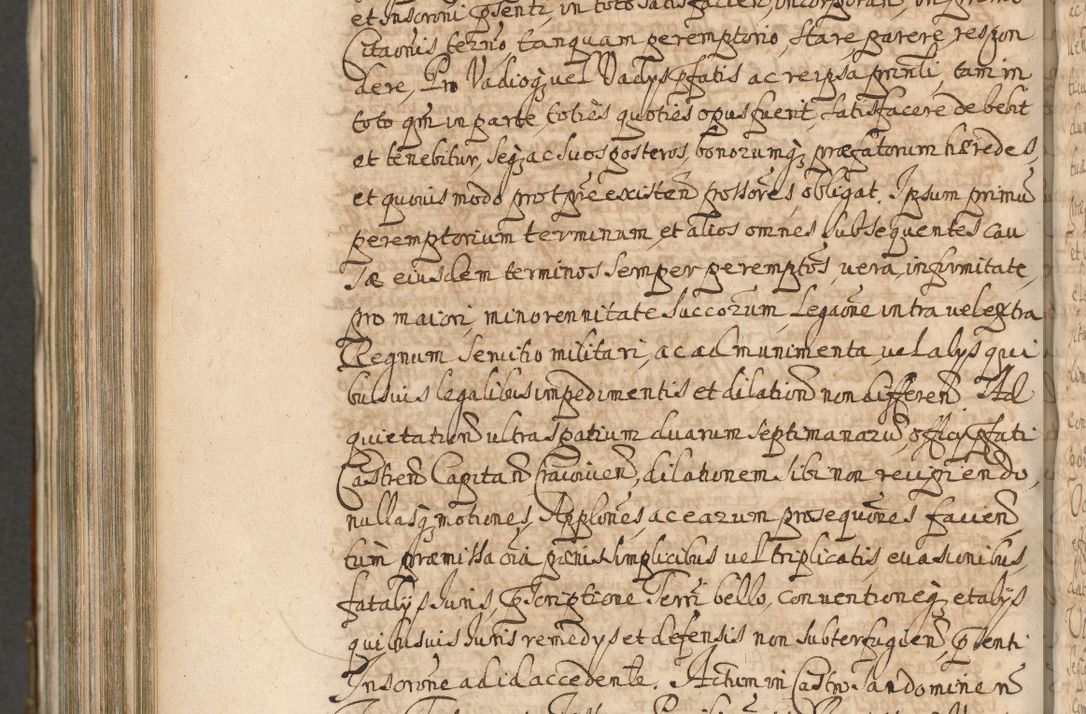 Zdjęcie nr 1268 dla obiektu archiwalnego: Acta actorum, decretorum, sententiarum, erectionum, confirmationum, institutionum, resignationum, constitutionum, provisionum, quietationum, submissionum, protestationum, substitutionum R. D. Petri Gembicki, episcopi Cracoviensis, ducis Severiae in a. D. 1650 et 1651 acticatorum. Volumen V