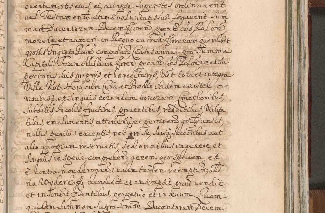 Zdjęcie nr 1263 dla obiektu archiwalnego: Acta actorum, decretorum, sententiarum, erectionum, confirmationum, institutionum, resignationum, constitutionum, provisionum, quietationum, submissionum, protestationum, substitutionum R. D. Petri Gembicki, episcopi Cracoviensis, ducis Severiae in a. D. 1650 et 1651 acticatorum. Volumen V