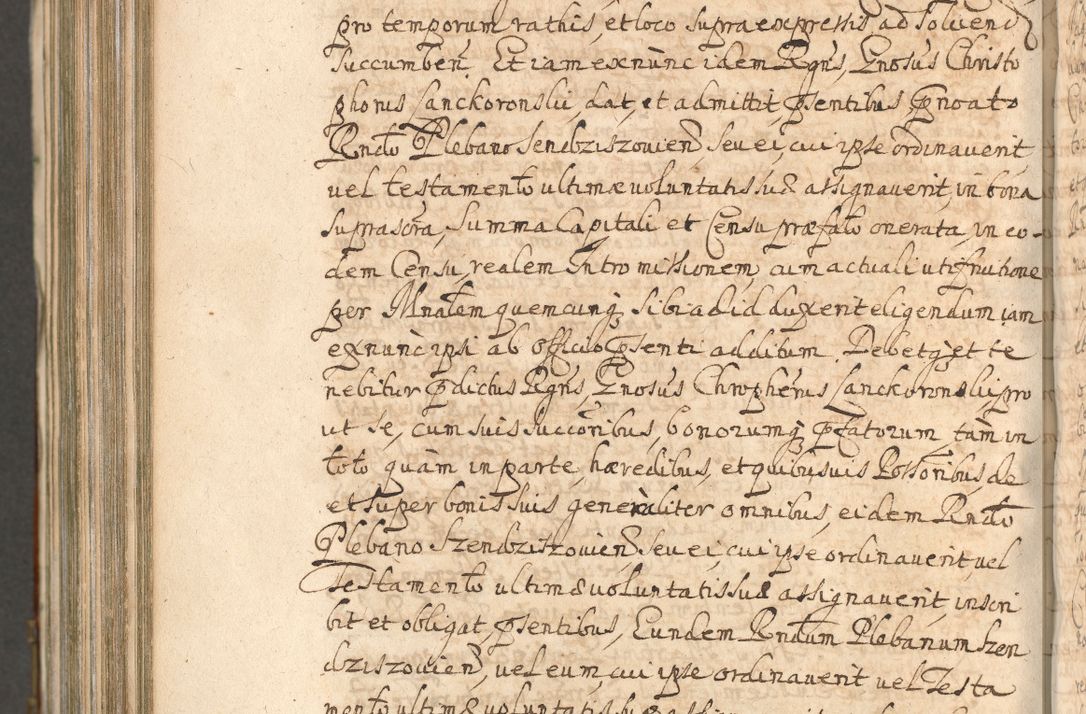 Zdjęcie nr 1262 dla obiektu archiwalnego: Acta actorum, decretorum, sententiarum, erectionum, confirmationum, institutionum, resignationum, constitutionum, provisionum, quietationum, submissionum, protestationum, substitutionum R. D. Petri Gembicki, episcopi Cracoviensis, ducis Severiae in a. D. 1650 et 1651 acticatorum. Volumen V