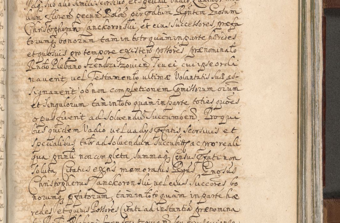 Zdjęcie nr 1261 dla obiektu archiwalnego: Acta actorum, decretorum, sententiarum, erectionum, confirmationum, institutionum, resignationum, constitutionum, provisionum, quietationum, submissionum, protestationum, substitutionum R. D. Petri Gembicki, episcopi Cracoviensis, ducis Severiae in a. D. 1650 et 1651 acticatorum. Volumen V