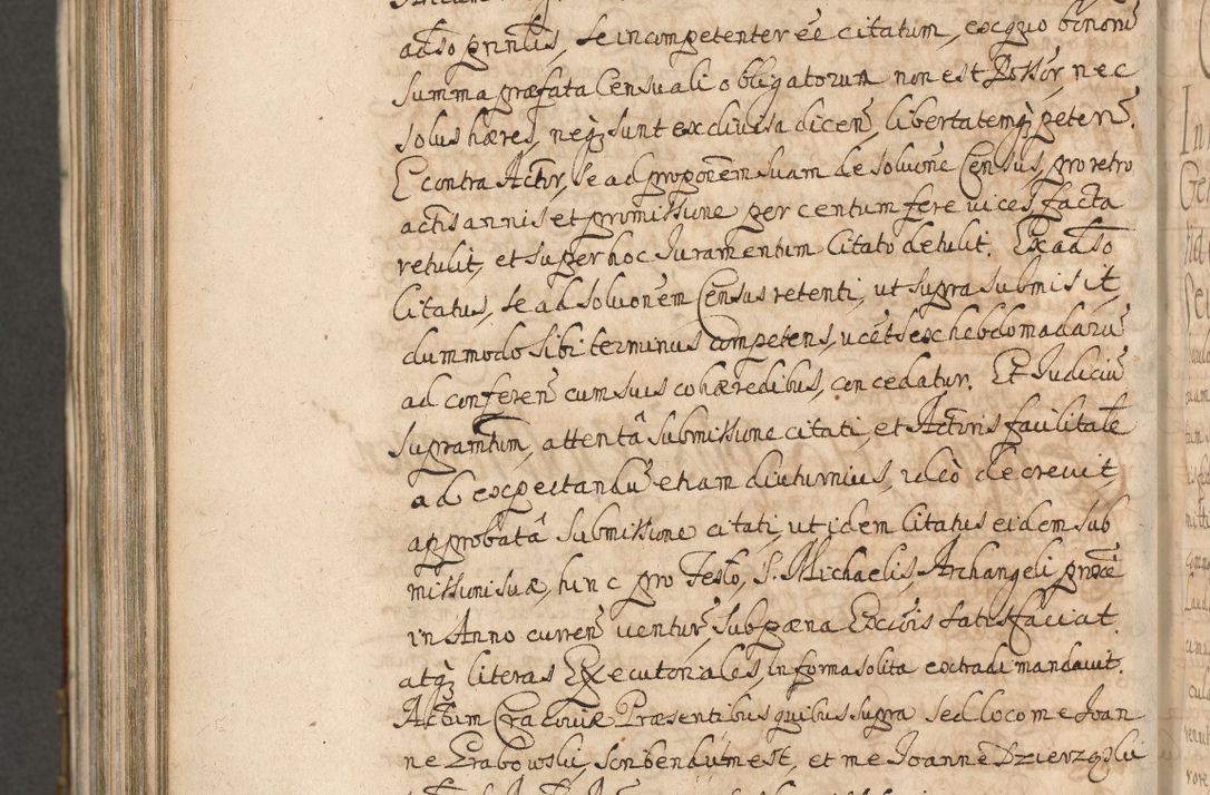Zdjęcie nr 1250 dla obiektu archiwalnego: Acta actorum, decretorum, sententiarum, erectionum, confirmationum, institutionum, resignationum, constitutionum, provisionum, quietationum, submissionum, protestationum, substitutionum R. D. Petri Gembicki, episcopi Cracoviensis, ducis Severiae in a. D. 1650 et 1651 acticatorum. Volumen V