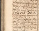 Zdjęcie nr 1245 dla obiektu archiwalnego: Acta actorum, decretorum, sententiarum, erectionum, confirmationum, institutionum, resignationum, constitutionum, provisionum, quietationum, submissionum, protestationum, substitutionum R. D. Petri Gembicki, episcopi Cracoviensis, ducis Severiae in a. D. 1650 et 1651 acticatorum. Volumen V